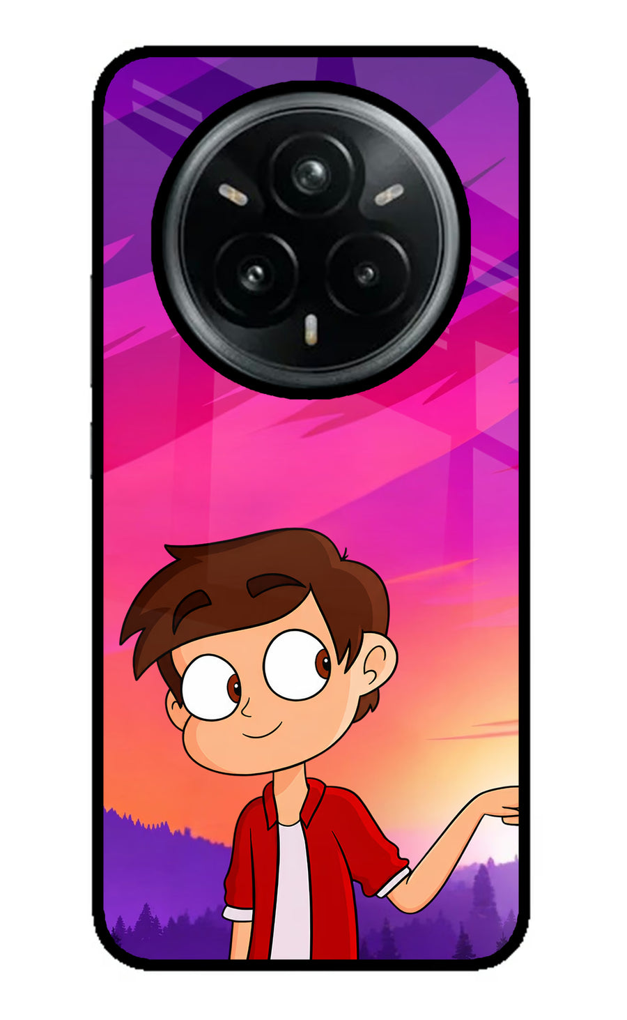 Marco Sunset Realme 14 Pro Plus 5G Back Cover, Metal case