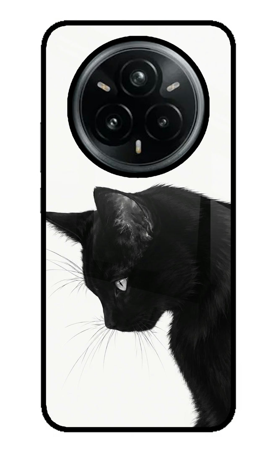 Shadow Gaze Realme 14 Pro Plus 5G Back Cover, Metal case