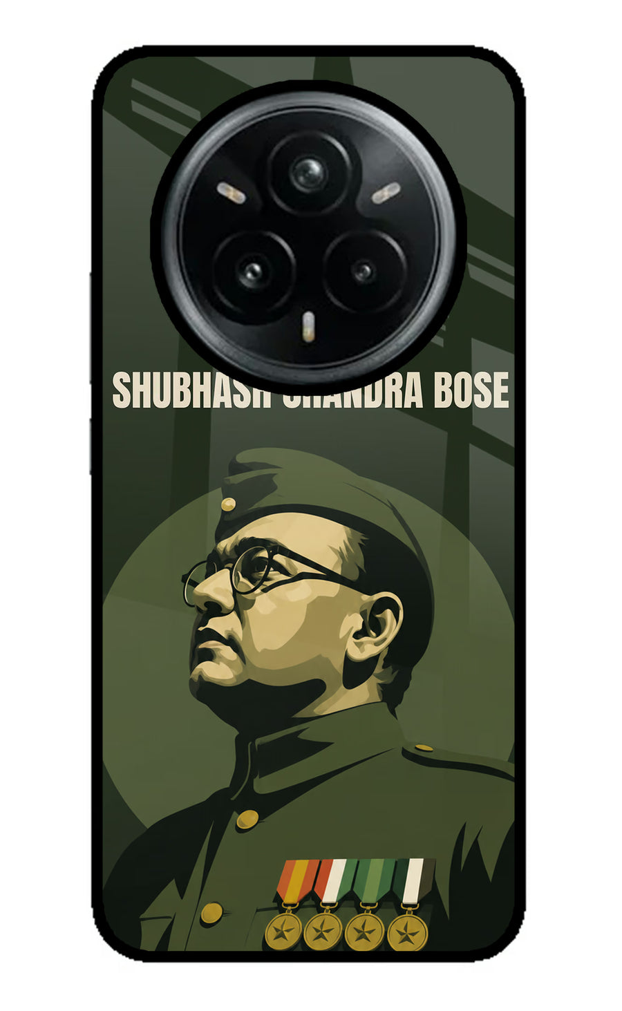 Netaji Legacy Realme 14 Pro Plus 5G Back Cover, Metal case