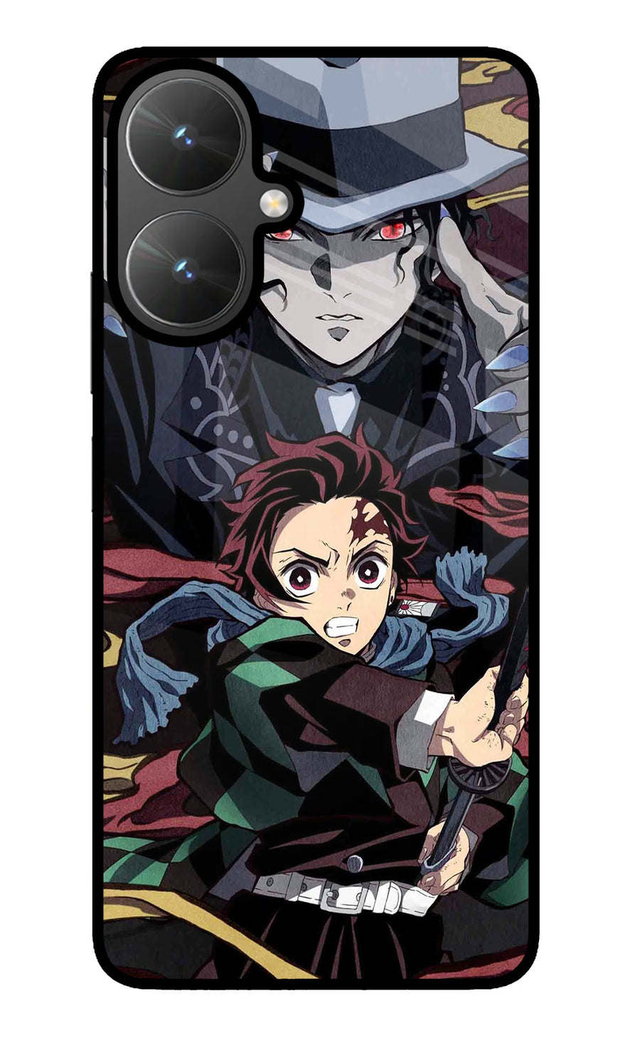 Demon Slayer Poco M6 5G Back Cover, Metal case