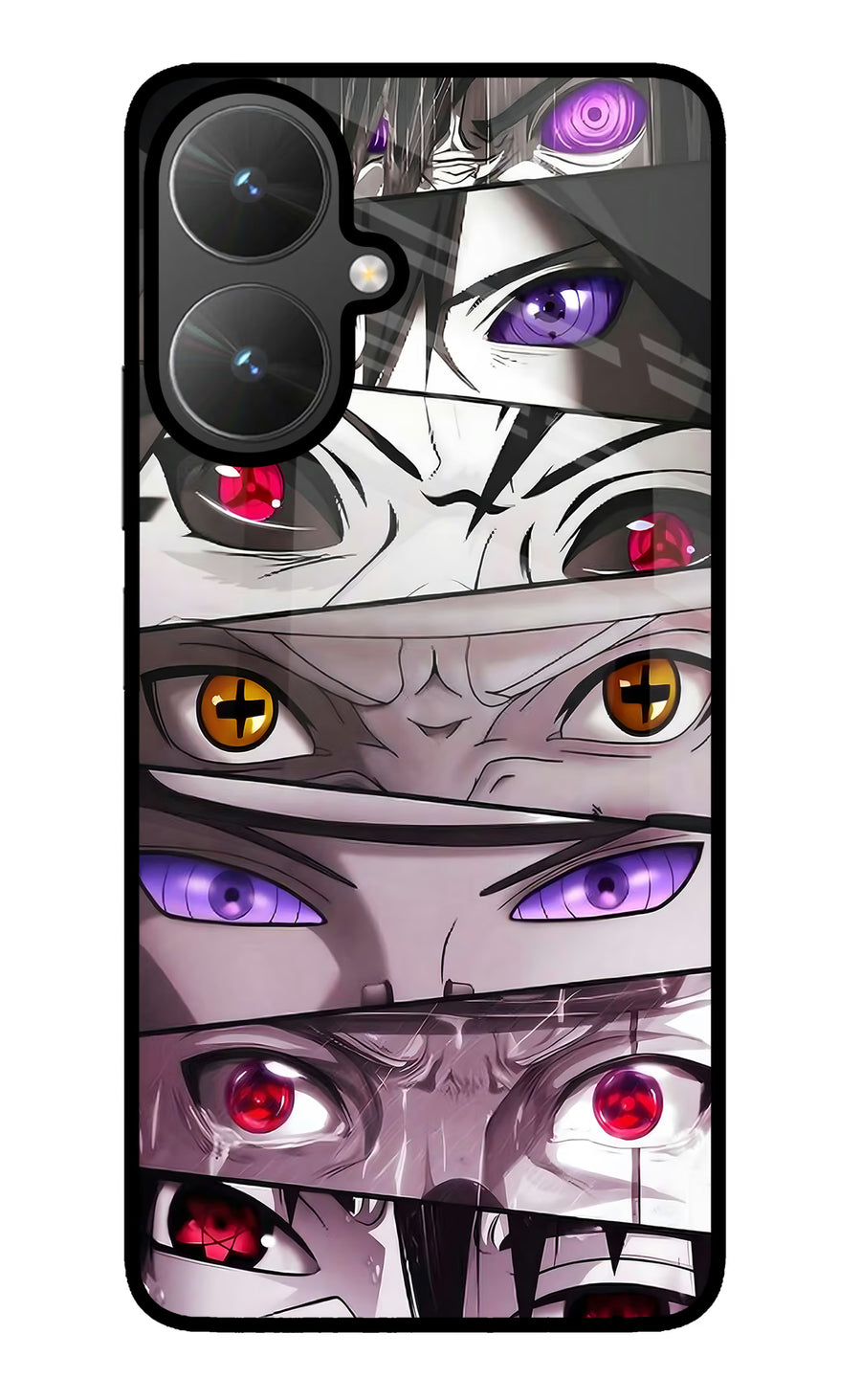 Naruto Anime Poco M6 5G Back Cover, Metal case