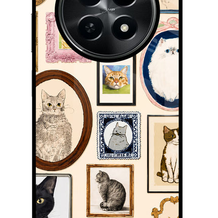 Mirror Cats Realme C65 5G Metal Case Back Cover by Casekaro