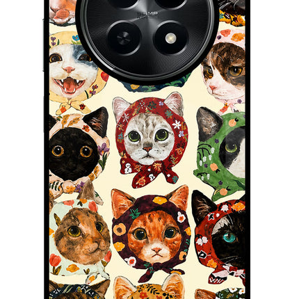 Cool Cat Realme C65 5G Metal Case Back Cover by Casekaro