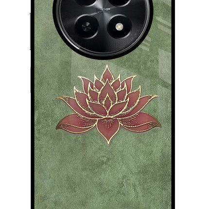 Lotus Grace Realme C65 5G Metal Case Back Cover by Casekaro