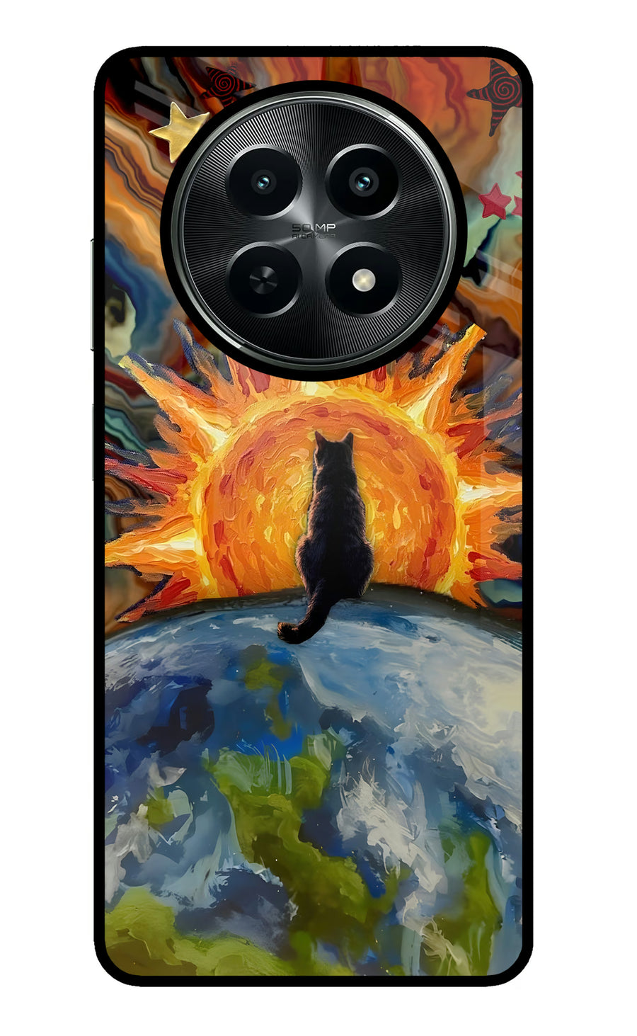 Sunrise Beyond Realme C65 5G Back Cover, Metal case