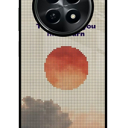 Pixel Sun Realme C65 5G Metal Case Back Cover by Casekaro