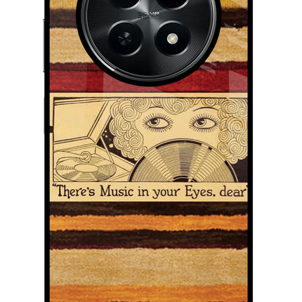 Vinyl Stripes Realme C65 5G Metal Case Back Cover by Casekaro