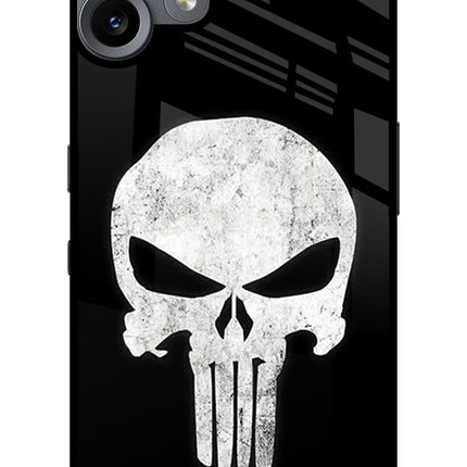 Punisher Skull CMF by Nothing Phone 2 Pro Metal Case Back Cover by Casekaro