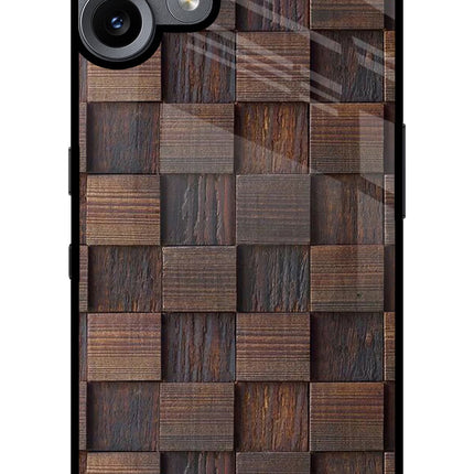Wooden Cube Design CMF by Nothing Phone 2 Pro Metal Case Back Cover by Casekaro