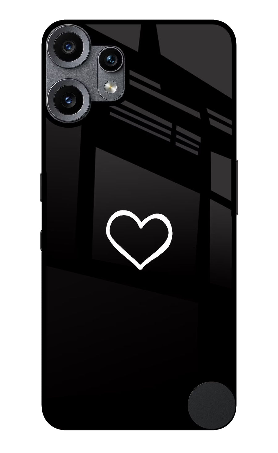 Heart CMF by Nothing Phone 2 Pro Back Cover, Metal case
