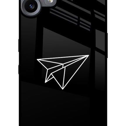 Paper Plane White CMF by Nothing Phone 2 Pro Metal Case Back Cover by Casekaro