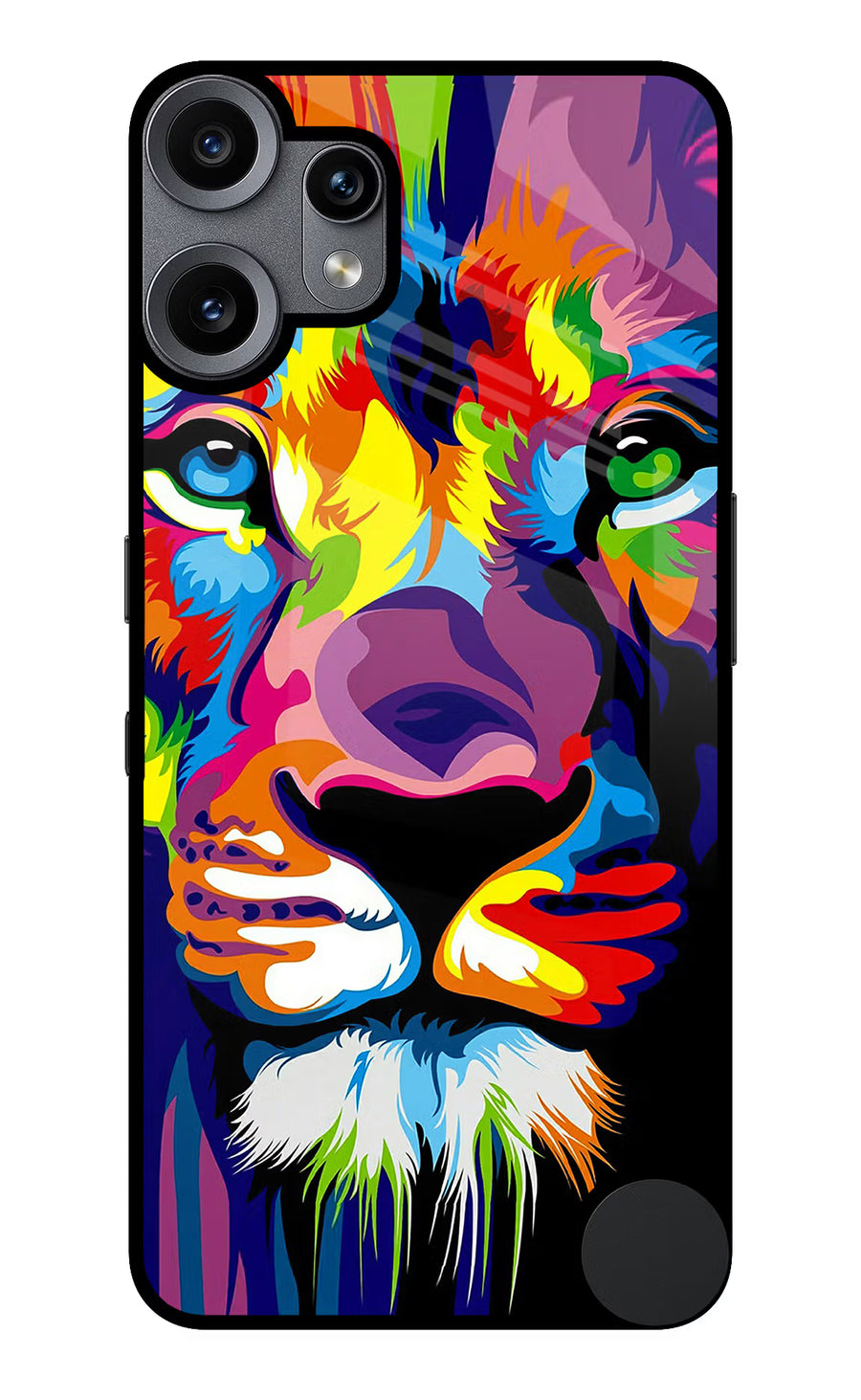 Lion CMF by Nothing Phone 2 Pro Back Cover, Metal case