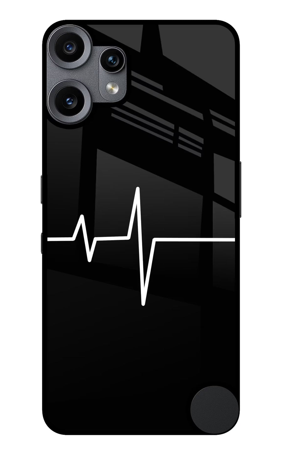 Heart Beats CMF by Nothing Phone 2 Pro Back Cover, Metal case