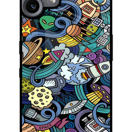 Space Abstract CMF by Nothing Phone 2 Pro Metal Case Back Cover by Casekaro