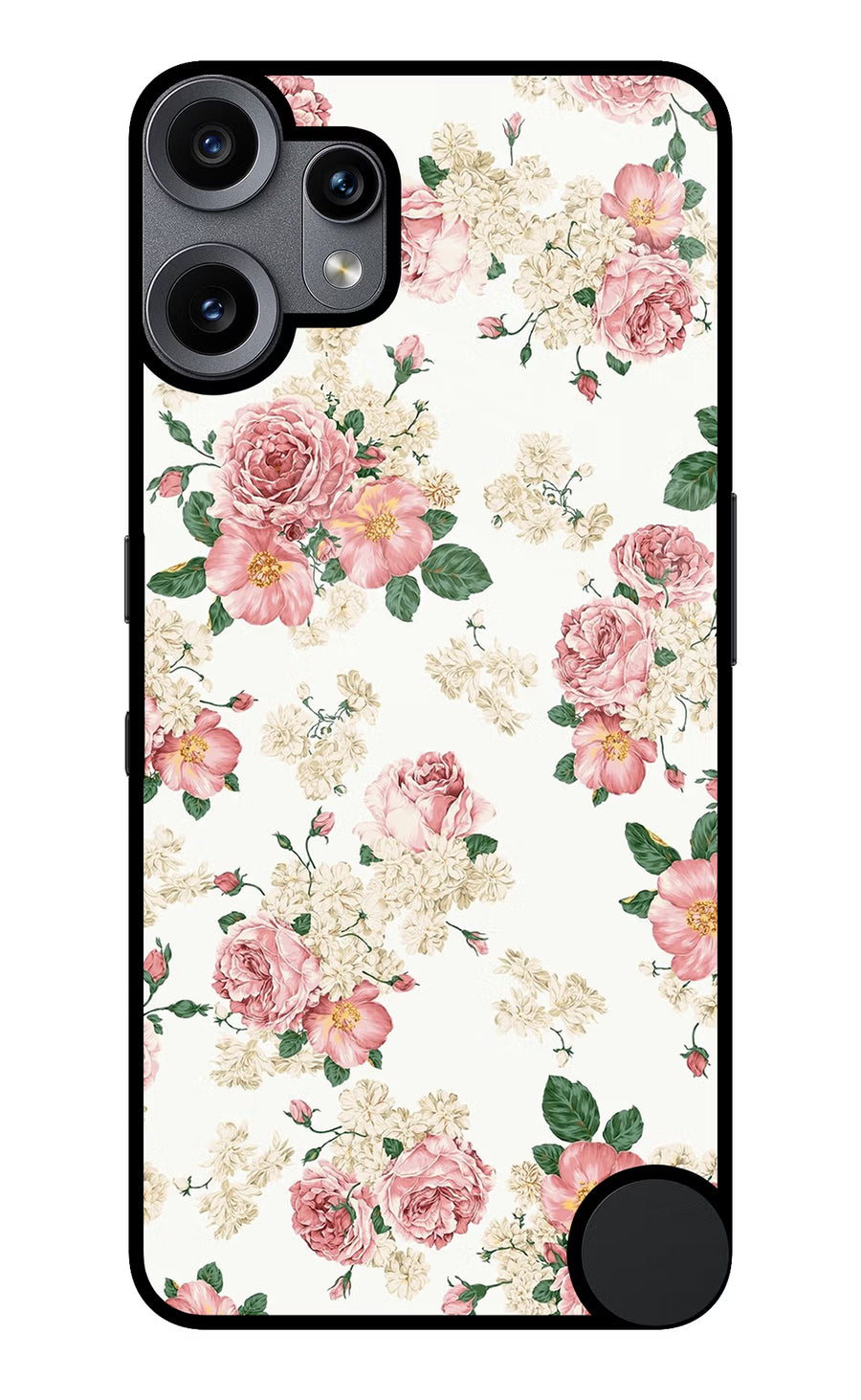 Flowers CMF by Nothing Phone 2 Pro Back Cover, Metal case