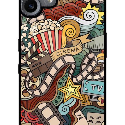 Cinema Abstract CMF by Nothing Phone 2 Pro Metal Case Back Cover by Casekaro