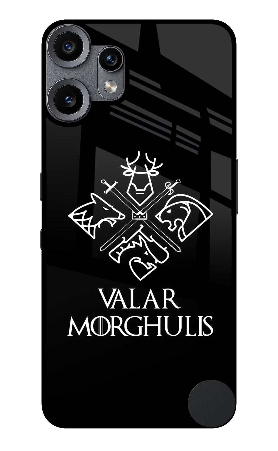 Valar Morghulis | Game Of Thrones CMF by Nothing Phone 2 Pro Back Cover, Metal case