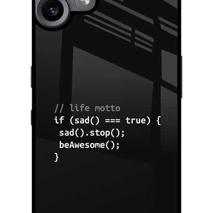 Life Motto Code CMF by Nothing Phone 2 Pro Metal Case Back Cover by Casekaro