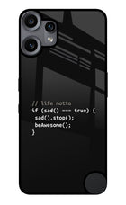 Life Motto Code CMF by Nothing Phone 2 Pro Metal Case Back Cover by Casekaro