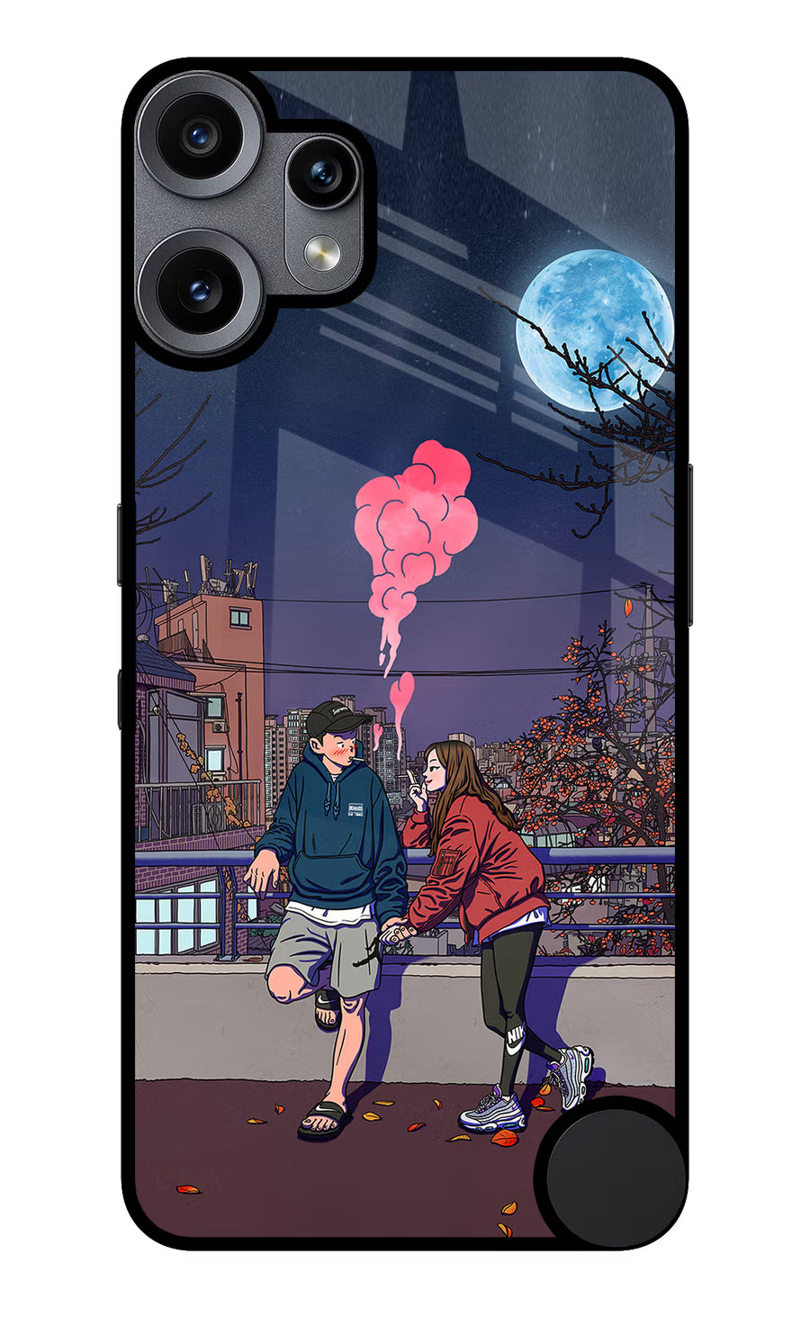 Chilling Couple CMF by Nothing Phone 2 Pro Back Cover, Metal case