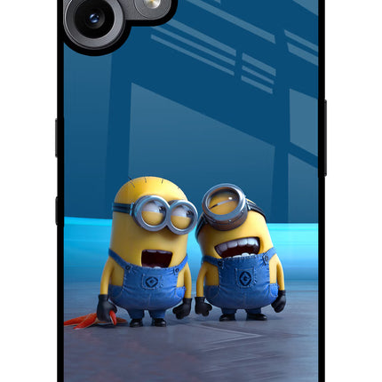 Minion Laughing CMF by Nothing Phone 2 Pro Metal Case Back Cover by Casekaro