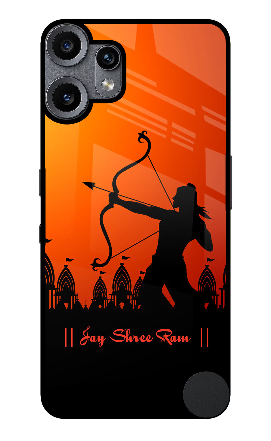 Lord Ram - 4 CMF by Nothing Phone 2 Pro Back Cover, Metal case