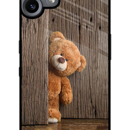 Teddy Wooden CMF by Nothing Phone 2 Pro Metal Case Back Cover by Casekaro
