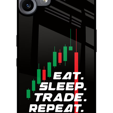 Eat Sleep Trade Repeat CMF by Nothing Phone 2 Pro Metal Case Back Cover by Casekaro