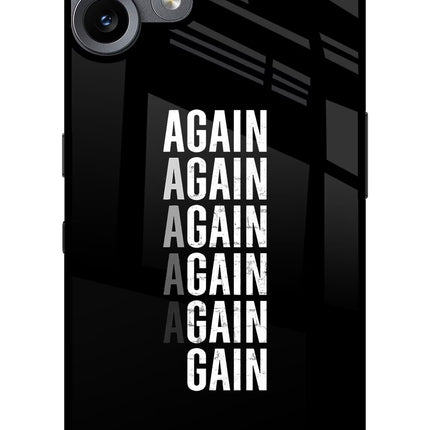 Again Again Gain CMF by Nothing Phone 2 Pro Metal Case Back Cover by Casekaro