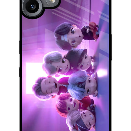 BTS Chibi CMF by Nothing Phone 2 Pro Metal Case Back Cover by Casekaro