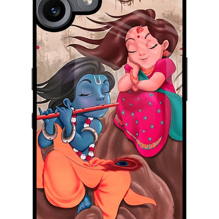 Radhe Krishna CMF by Nothing Phone 2 Pro Metal Case Back Cover by Casekaro