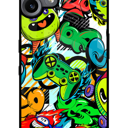 Game Doodle CMF by Nothing Phone 2 Pro Metal Case Back Cover by Casekaro
