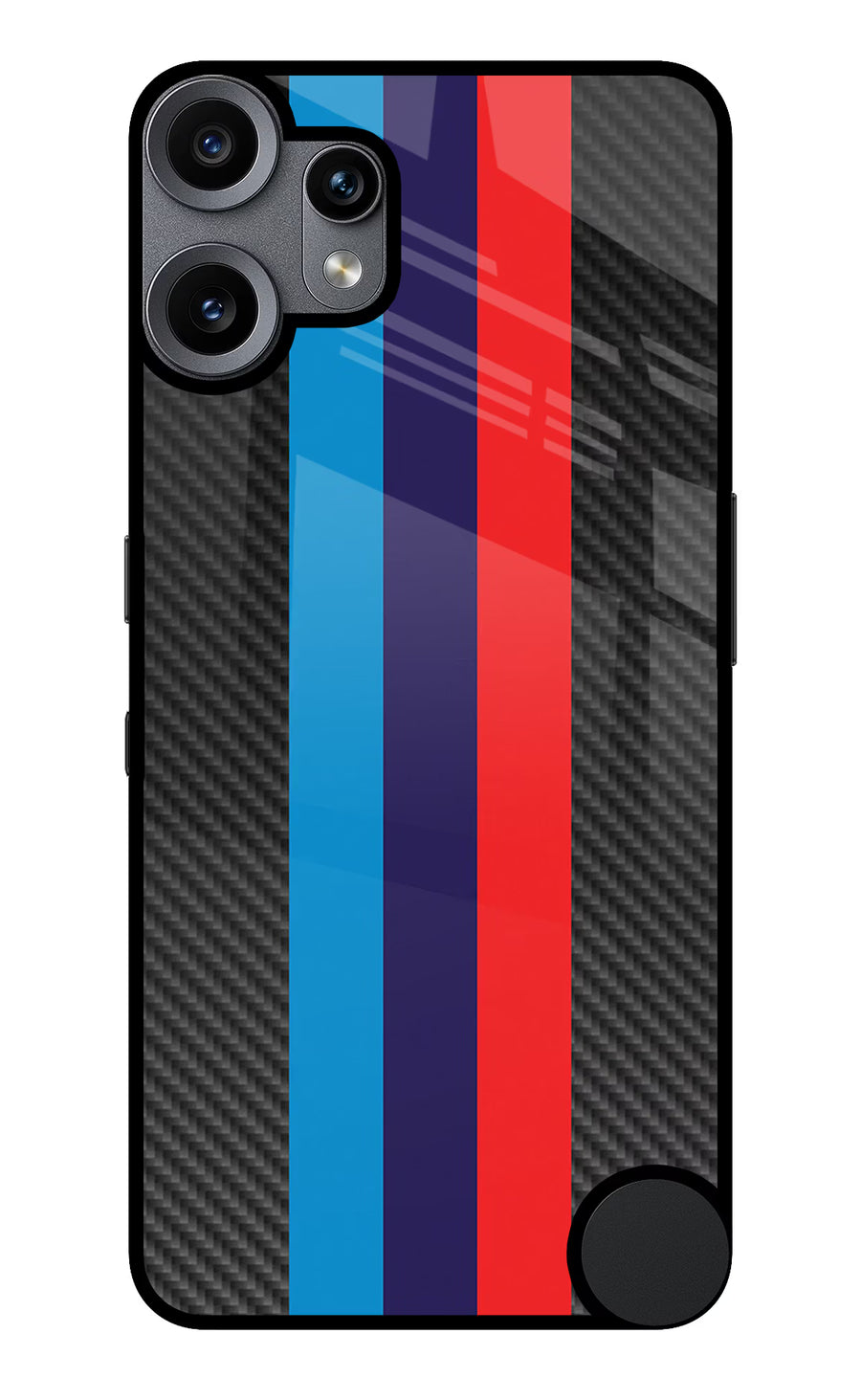 BMW Stripes Pattern CMF by Nothing Phone 2 Pro Back Cover, Metal case