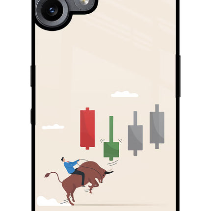 Bull Trading Momentum CMF by Nothing Phone 2 Pro Metal Case Back Cover by Casekaro