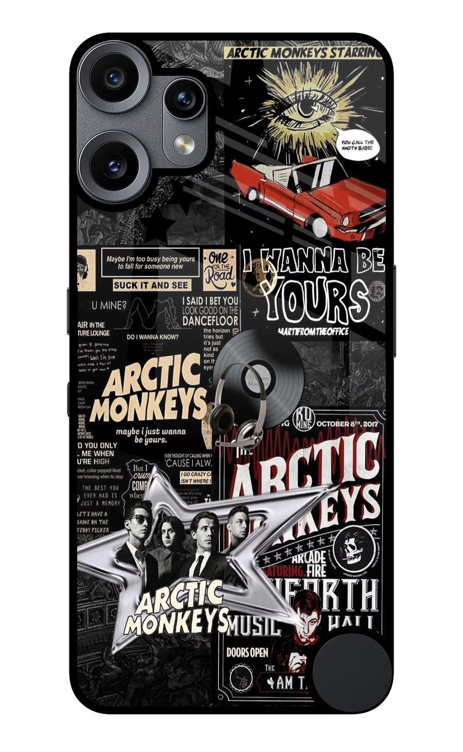 Arctic Monkeys CMF by Nothing Phone 2 Pro Back Cover, Metal case