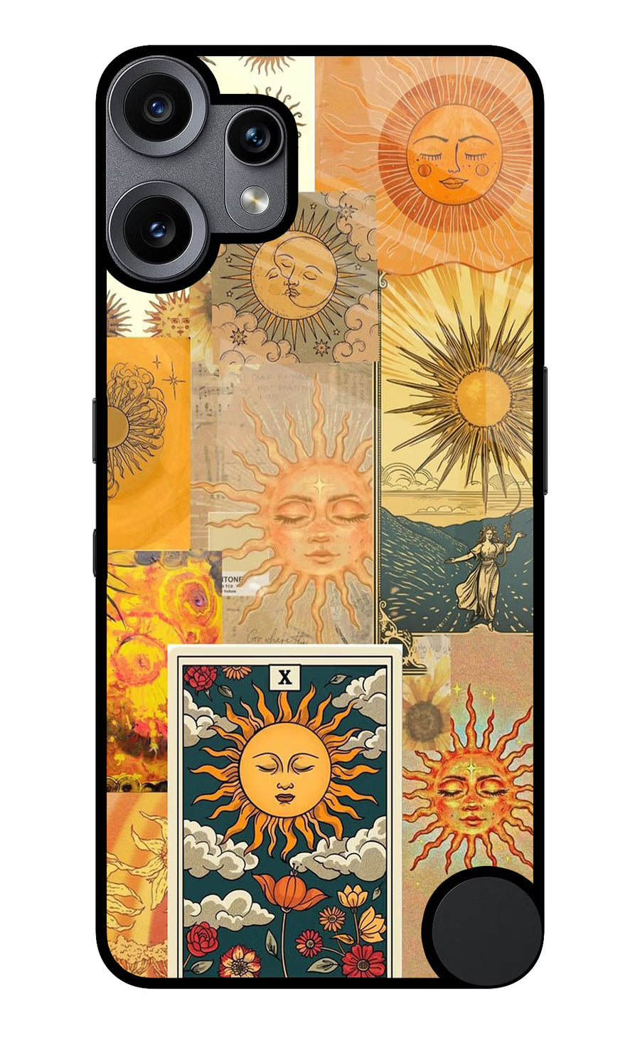 Sun CMF by Nothing Phone 2 Pro Back Cover, Metal case