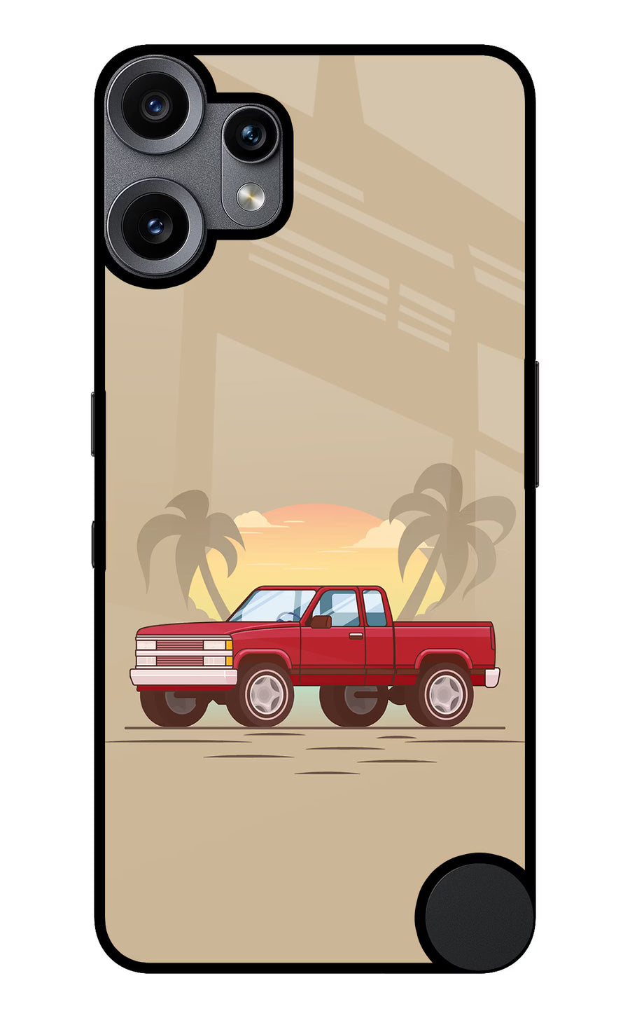 Desert Classic Drive CMF by Nothing Phone 2 Pro Back Cover, Metal case