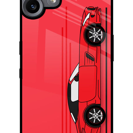 Red Velocity CMF by Nothing Phone 2 Pro Metal Case Back Cover by Casekaro