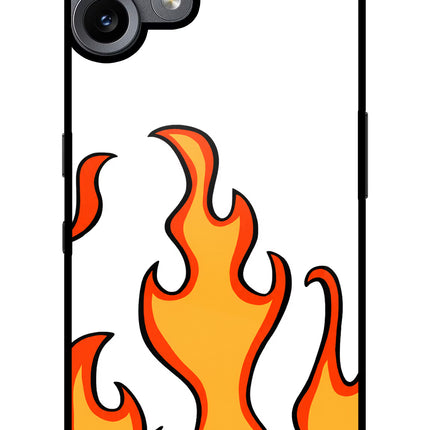 Fired Up – White CMF by Nothing Phone 2 Pro Metal Case Back Cover by Casekaro