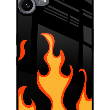Fired Up – Black CMF by Nothing Phone 2 Pro Metal Case Back Cover by Casekaro