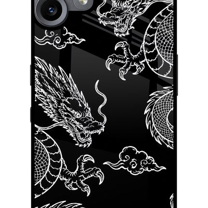 Twin Dragons CMF by Nothing Phone 2 Pro Metal Case Back Cover by Casekaro