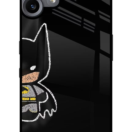 Bat Kitty CMF by Nothing Phone 2 Pro Metal Case Back Cover by Casekaro