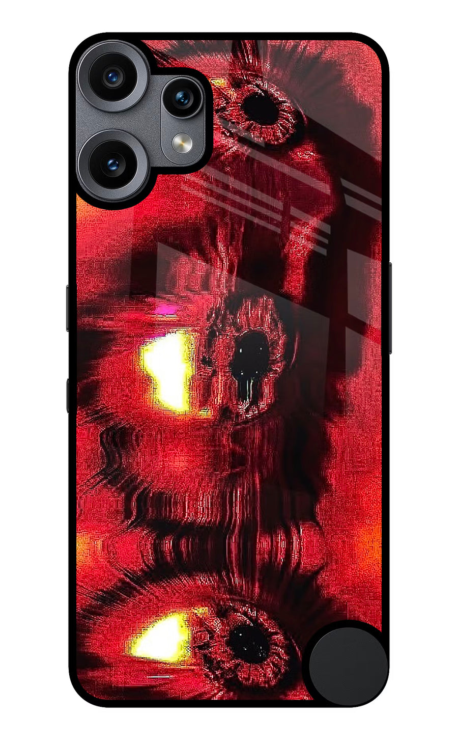 Fire Eye CMF by Nothing Phone 2 Pro Back Cover, Metal case