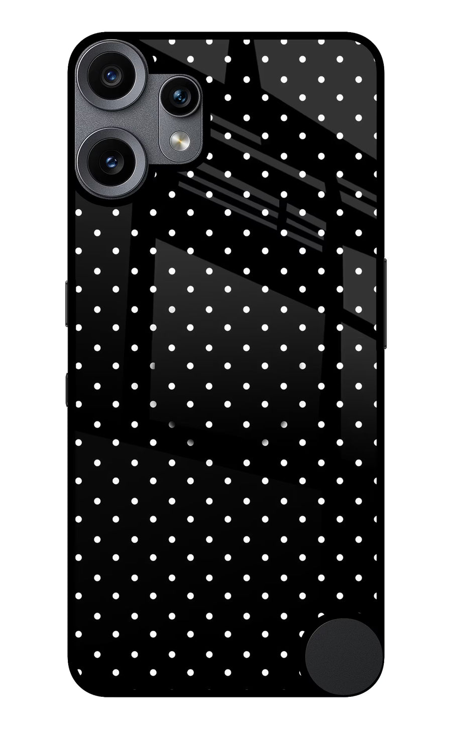 White Dots CMF by Nothing Phone 2 Pro Pop Case, Metal case