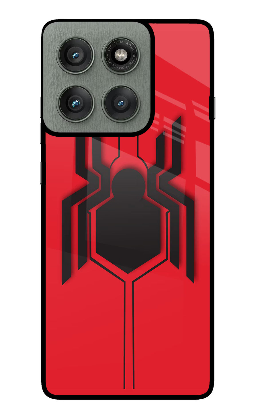 Spider Moto Edge 60 Pro Back Cover, Metal case