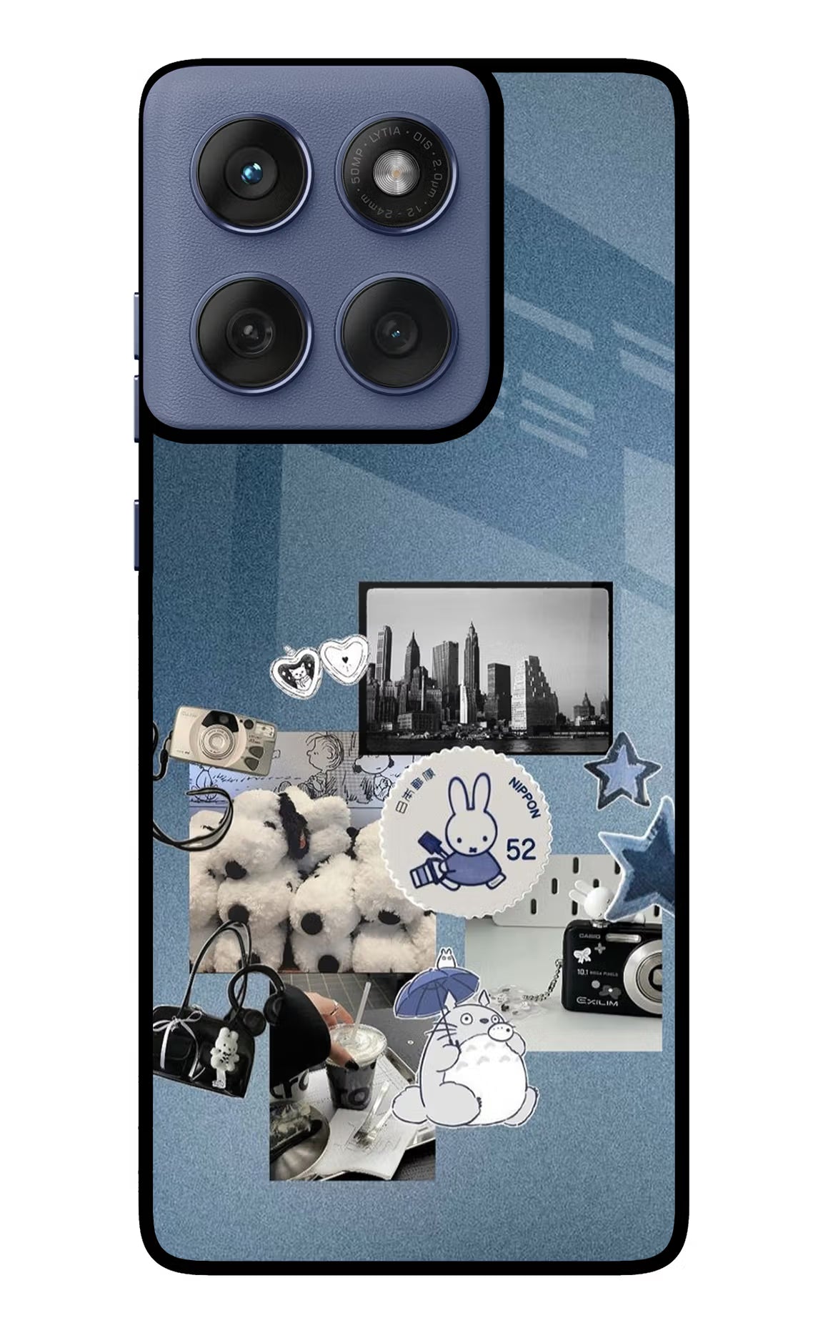 Miffy Moto Edge 60 Fusion Metal Case Back Cover by Casekaro