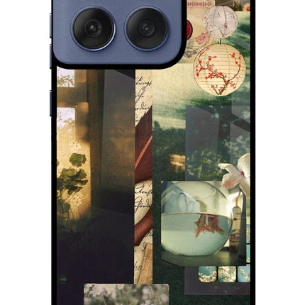 Summer Moto Edge 60 Fusion Metal Case Back Cover by Casekaro