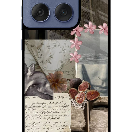 Midnight Sky Moto Edge 60 Fusion Metal Case Back Cover by Casekaro