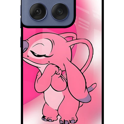 Angel Hug Moto Edge 60 Fusion Metal Case Back Cover by Casekaro