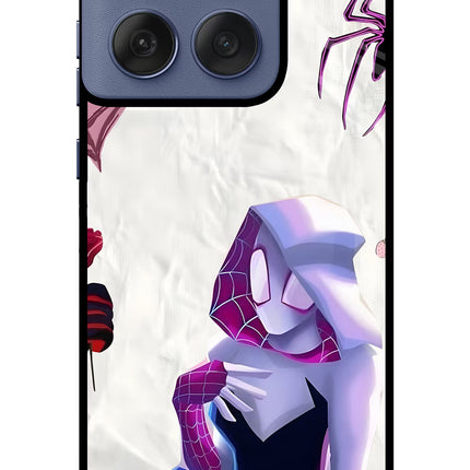 Gwen Verse Moto Edge 60 Fusion Metal Case Back Cover by Casekaro